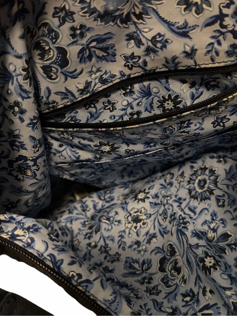 Vera Bradley Consciously Crafted Black Quilted Hobo Crossbody Bag
